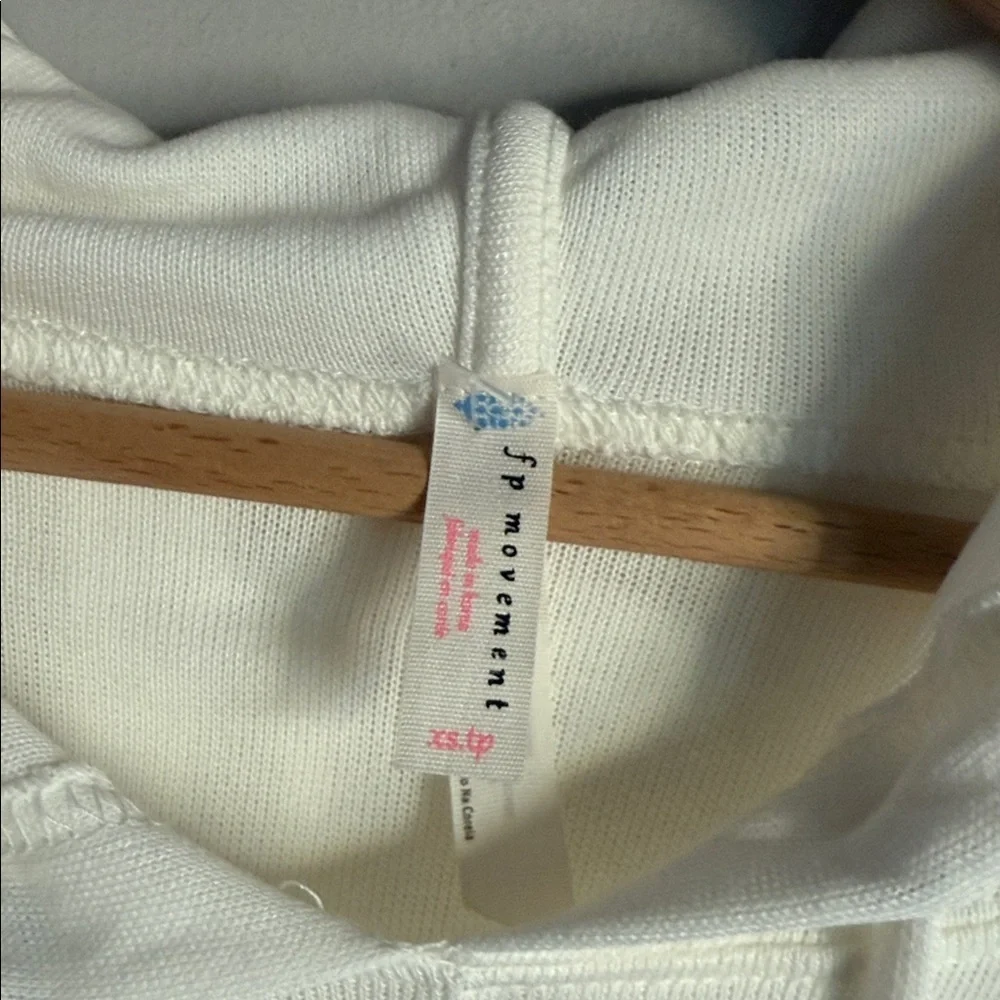 NEW Free People Movement Back Into It Cut Out Hoodie XS